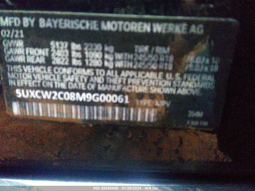 2019 BMW X7 XDRIVE40I - 5UXCW2C52KLB43551