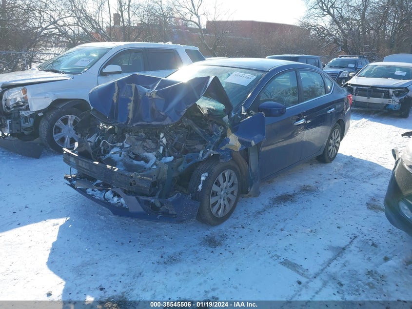 VIN 3N1AB7AP4KY439863 2019 NISSAN SENTRA S