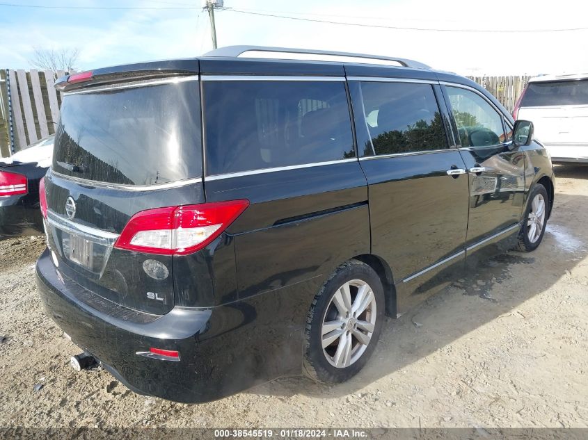 2013 NISSAN QUEST SL - JN8AE2KP7D9062268