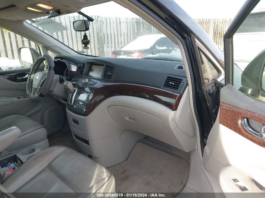 2013 NISSAN QUEST SL - JN8AE2KP7D9062268