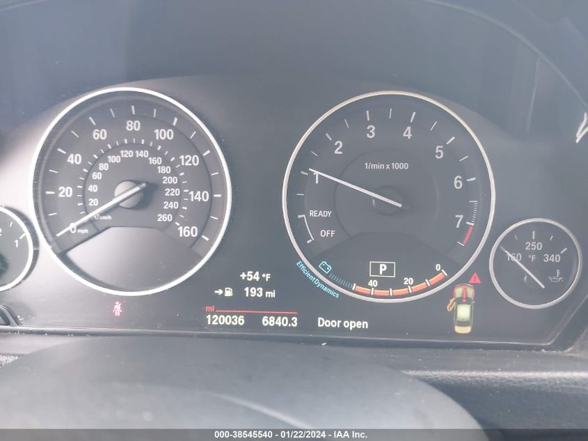 2015 BMW 320I XDRIVE - WBA3C3G50FNT51653