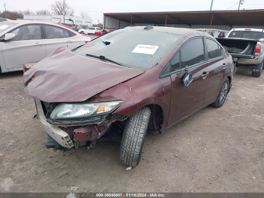 2014 HONDA CIVIC LX - 19XFB2F54EE003520