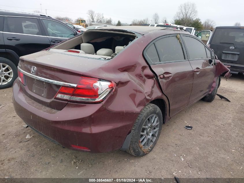 2014 HONDA CIVIC LX - 19XFB2F54EE003520
