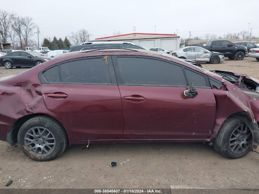 2014 HONDA CIVIC LX - 19XFB2F54EE003520