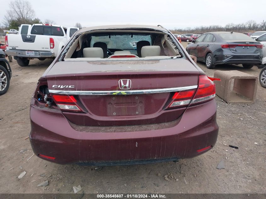 2014 HONDA CIVIC LX - 19XFB2F54EE003520