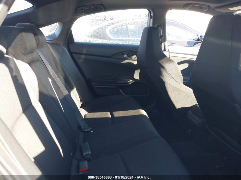 2018 HONDA CIVIC SI - 2HGFC1E59JH704756