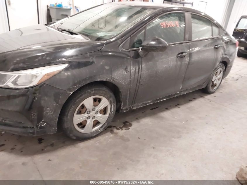 2016 CHEVROLET CRUZE LS - 1G1BC5SM1G7285945