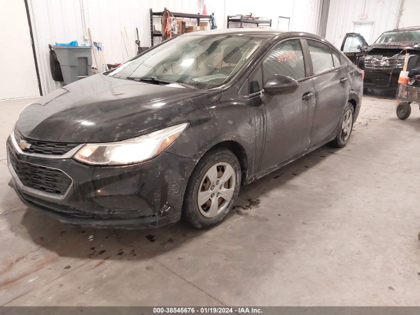 2016 CHEVROLET CRUZE LS - 1G1BC5SM1G7285945