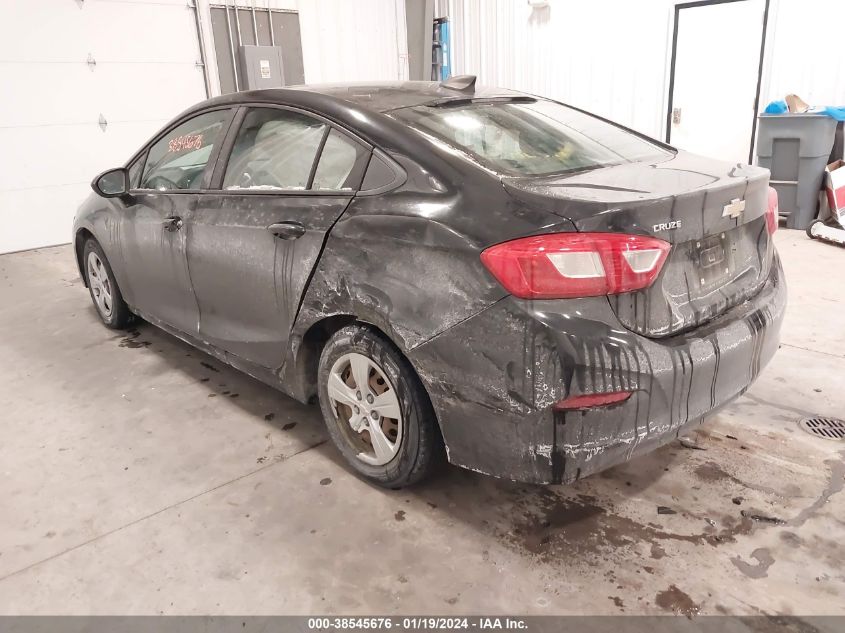 2016 CHEVROLET CRUZE LS - 1G1BC5SM1G7285945