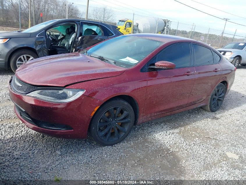 2015 CHRYSLER 200 S - 1C3CCCBGXFN518195