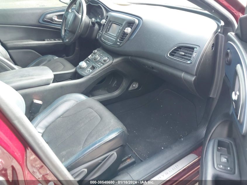 2015 CHRYSLER 200 S - 1C3CCCBGXFN518195