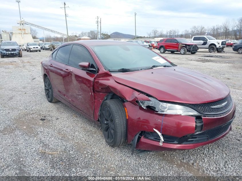 2015 CHRYSLER 200 S - 1C3CCCBGXFN518195