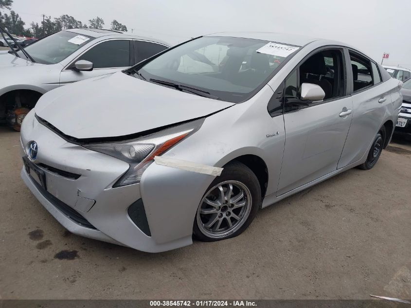 2016 TOYOTA PRIUS TWO - JTDKBRFU5G3002174
