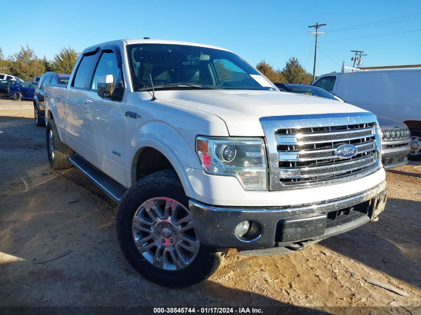 2014 FORD F-150 LARIAT - 1FTFW1ET6EKD60015