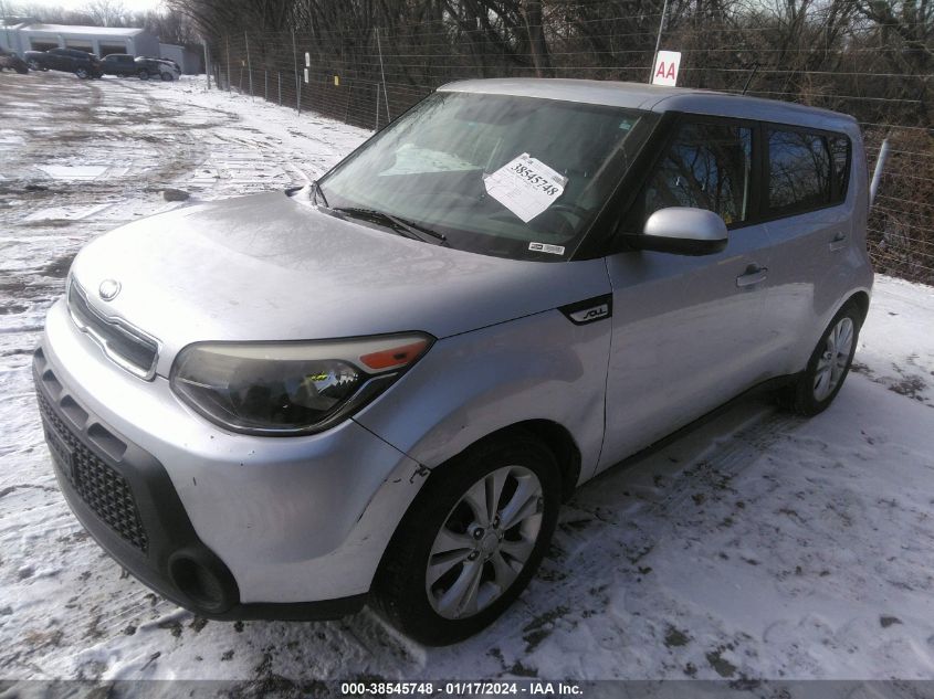 2015 KIA SOUL + - KNDJP3A56F7749204