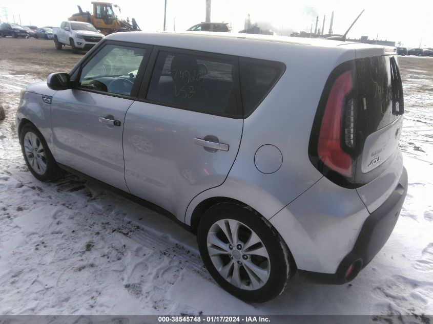 2015 KIA SOUL + - KNDJP3A56F7749204