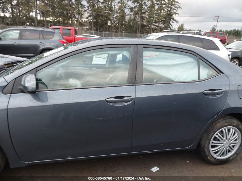 2015 TOYOTA COROLLA LE - 5YFBURHE3FP264510