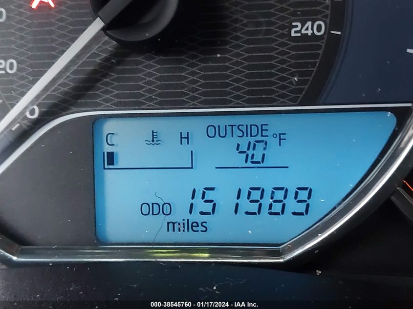 2015 TOYOTA COROLLA LE - 5YFBURHE3FP264510