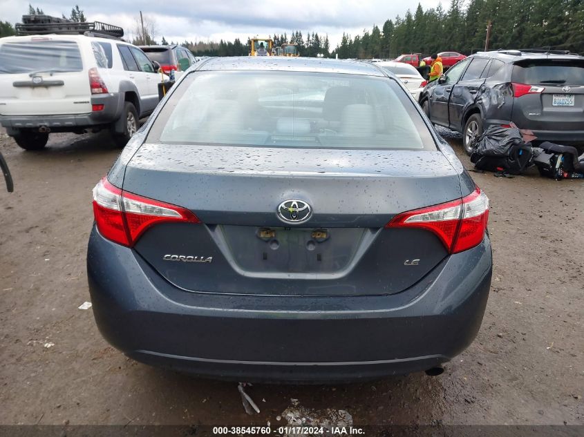 2015 TOYOTA COROLLA LE - 5YFBURHE3FP264510
