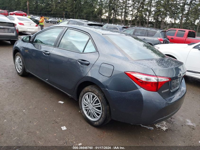 2015 TOYOTA COROLLA LE - 5YFBURHE3FP264510