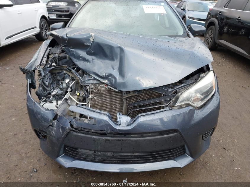2015 TOYOTA COROLLA LE - 5YFBURHE3FP264510