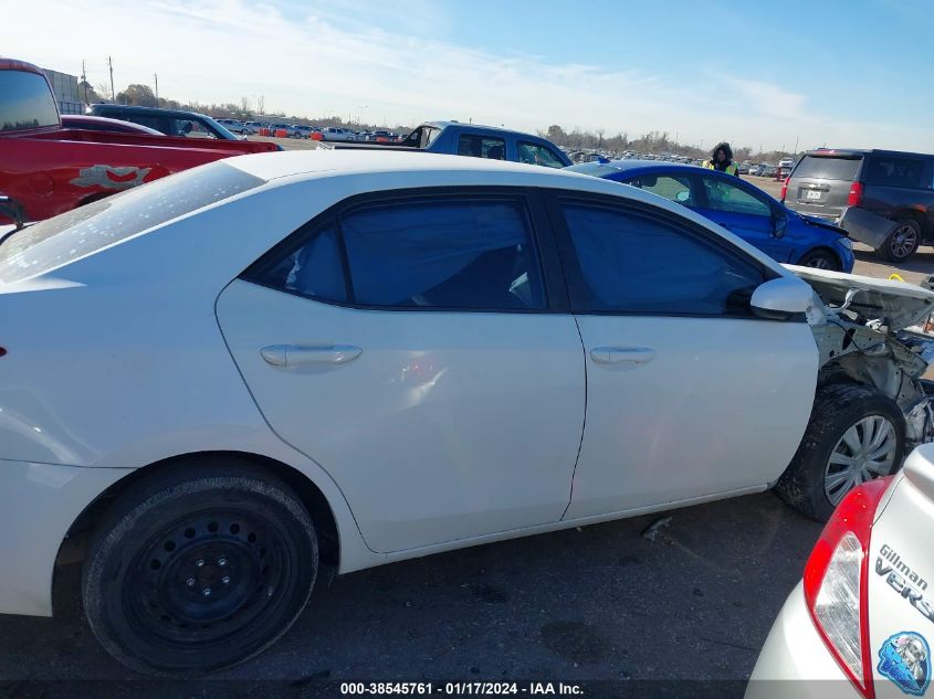 2015 TOYOTA COROLLA L/LE/LE PLS/PRM/S/S PLS - 05YFBURHE1FP22692