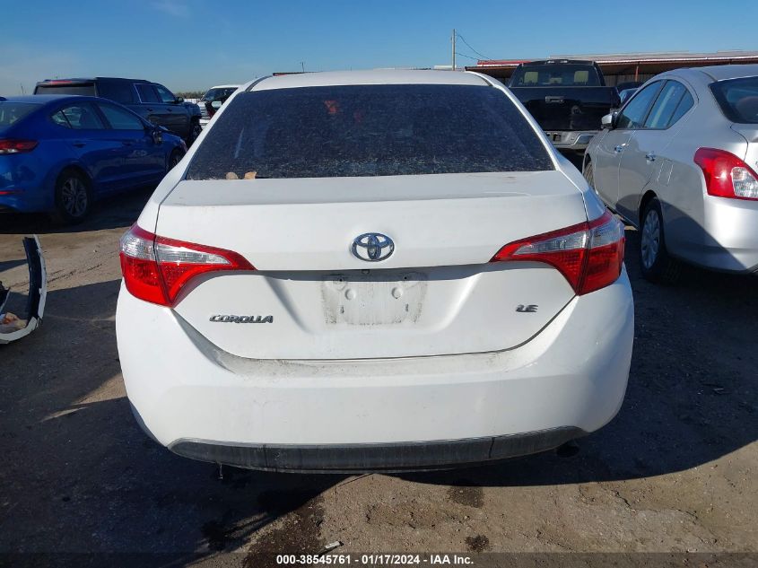 2015 TOYOTA COROLLA L/LE/LE PLS/PRM/S/S PLS - 05YFBURHE1FP22692