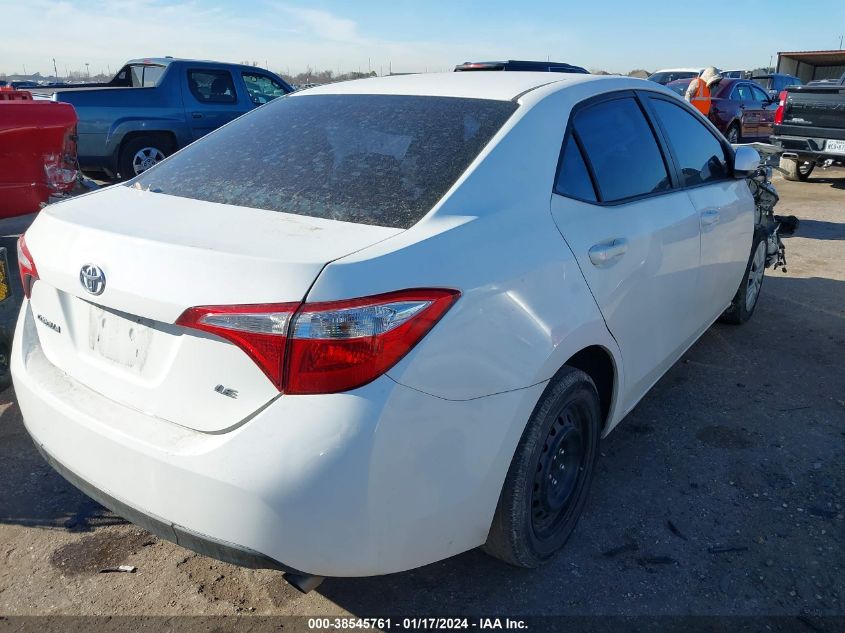 2015 TOYOTA COROLLA L/LE/LE PLS/PRM/S/S PLS - 05YFBURHE1FP22692