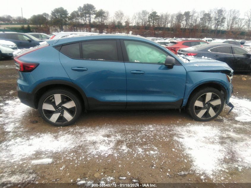 2023 VOLVO C40 RECHARGE PURE ELECTRIC TWIN ULTIMATE - YV4ED3GM2P2066906