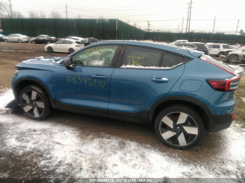 2023 VOLVO C40 RECHARGE PURE ELECTRIC TWIN ULTIMATE - YV4ED3GM2P2066906