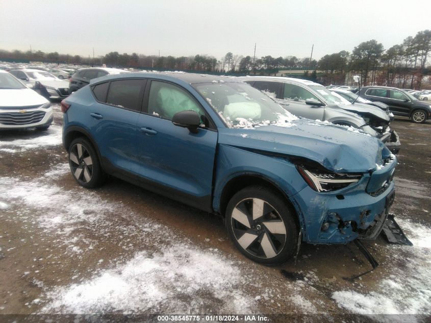 2023 VOLVO C40 RECHARGE PURE ELECTRIC TWIN ULTIMATE - YV4ED3GM2P2066906