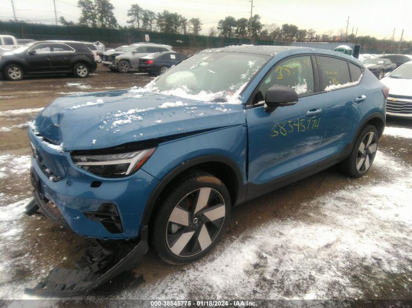 2023 VOLVO C40 RECHARGE PURE ELECTRIC TWIN ULTIMATE - YV4ED3GM2P2066906