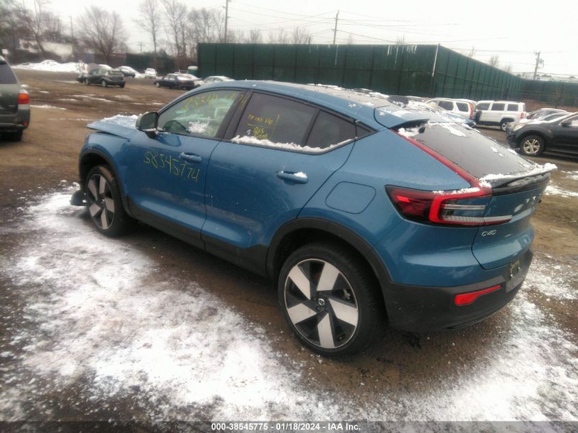 2023 VOLVO C40 RECHARGE PURE ELECTRIC TWIN ULTIMATE - YV4ED3GM2P2066906