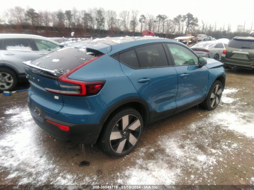 2023 VOLVO C40 RECHARGE PURE ELECTRIC TWIN ULTIMATE - YV4ED3GM2P2066906