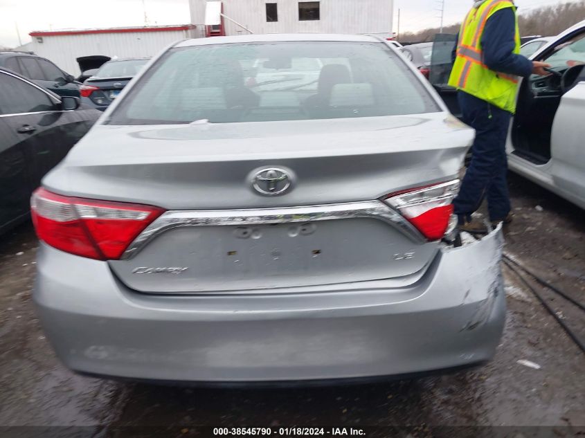 2016 TOYOTA CAMRY LE - 4T4BF1FK1GR553105