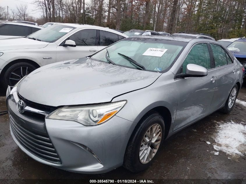 2016 TOYOTA CAMRY LE - 4T4BF1FK1GR553105