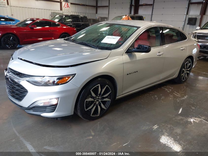 2021 CHEVROLET MALIBU FWD RS - 1G1ZG5ST5MF019551