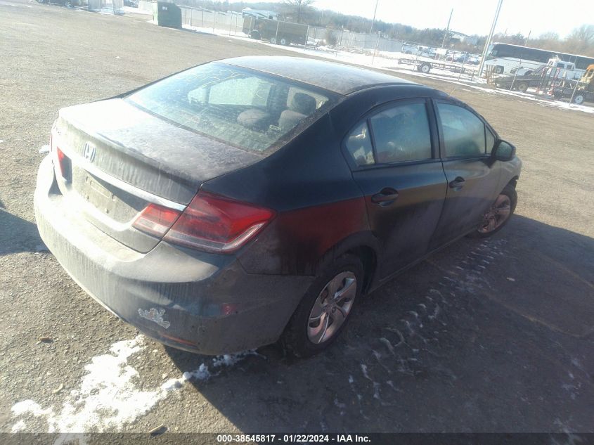 2013 HONDA CIVIC LX - 2HGFB2F56DH547134