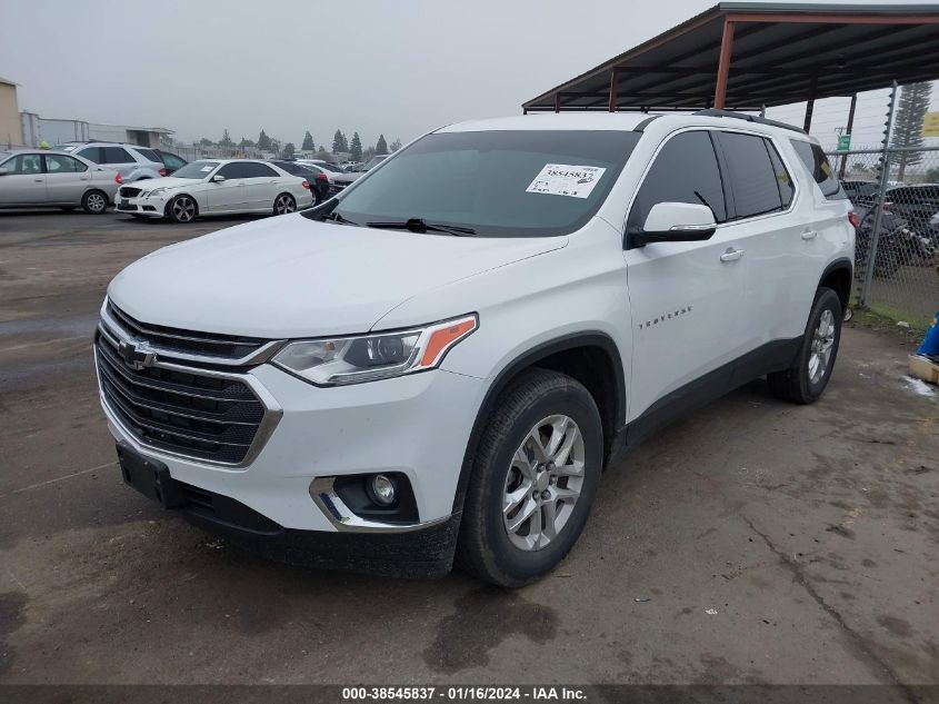 2021 CHEVROLET TRAVERSE FWD LT CLOTH - 1GNERGKW1MJ264602