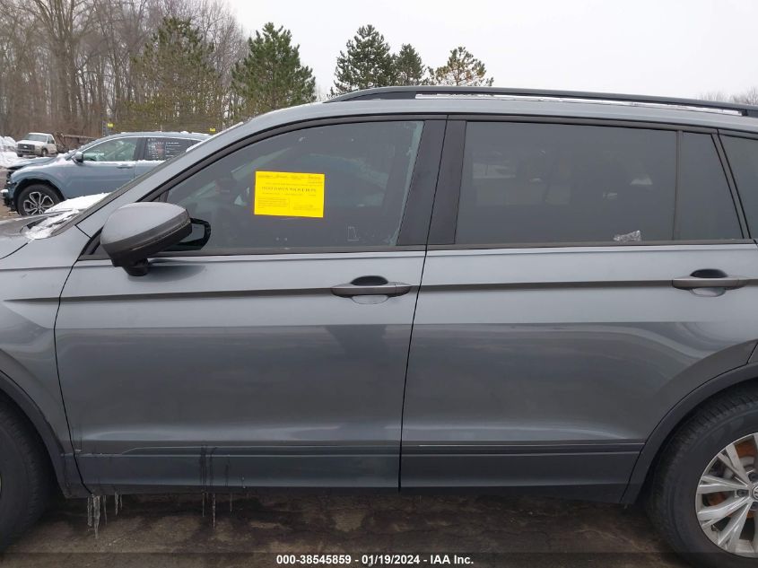 2019 VOLKSWAGEN TIGUAN 2.0T S - 3VV0B7AX1KM099699