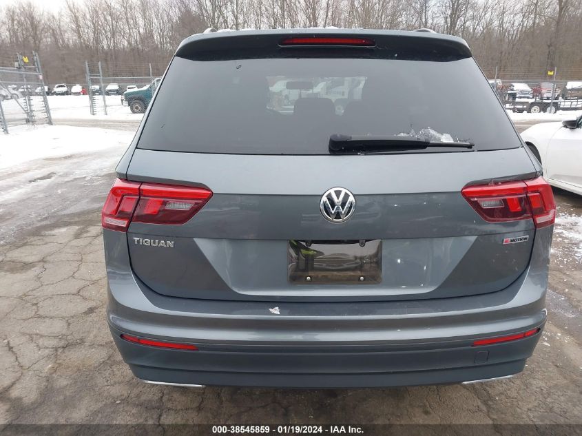 2019 VOLKSWAGEN TIGUAN 2.0T S - 3VV0B7AX1KM099699