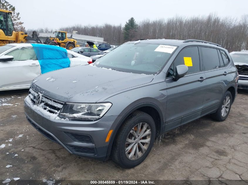 2019 VOLKSWAGEN TIGUAN 2.0T S - 3VV0B7AX1KM099699