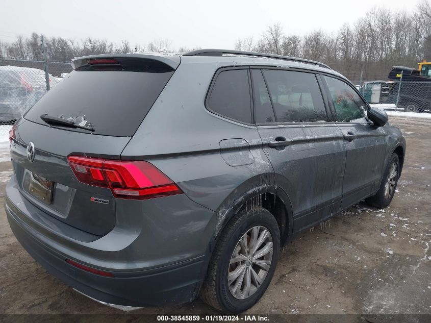 2019 VOLKSWAGEN TIGUAN 2.0T S - 3VV0B7AX1KM099699