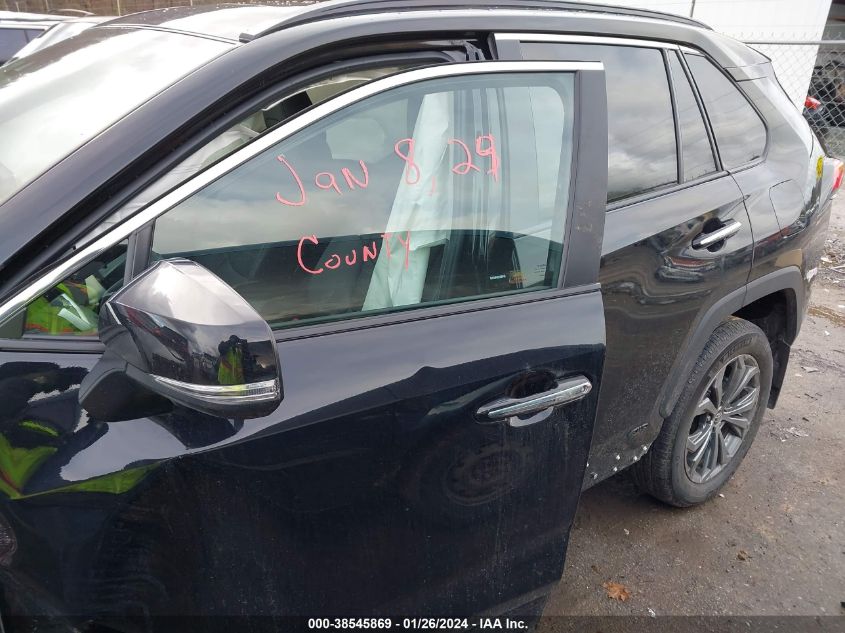 2022 TOYOTA RAV4 LIMITED HYBRID - 4T3D6RFV3NU067184