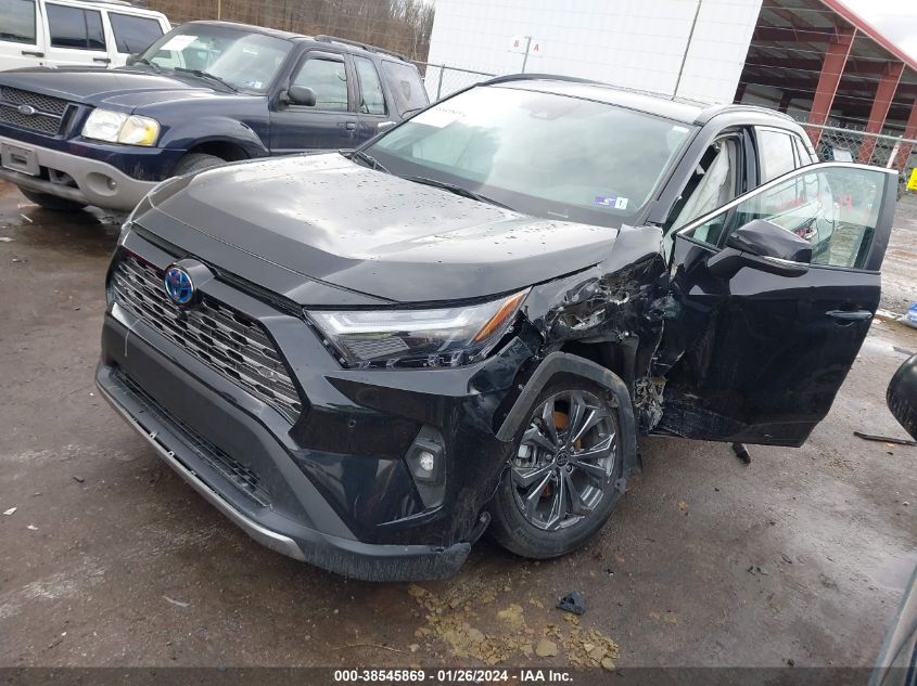 2022 TOYOTA RAV4 LIMITED HYBRID - 4T3D6RFV3NU067184