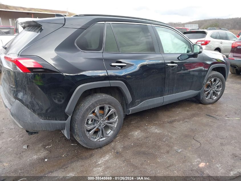 2022 TOYOTA RAV4 LIMITED HYBRID - 4T3D6RFV3NU067184