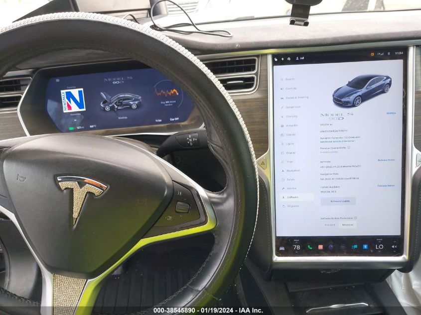 2015 TESLA MODEL S - 5YJSA1E24FF116771