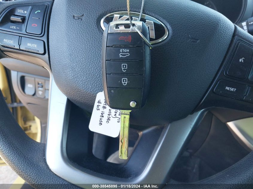 2016 KIA RIO LX - KNADM4A34G6606380