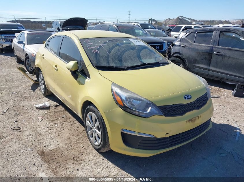 2016 KIA RIO LX - KNADM4A34G6606380