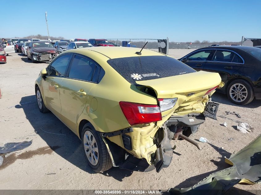 2016 KIA RIO LX - KNADM4A34G6606380